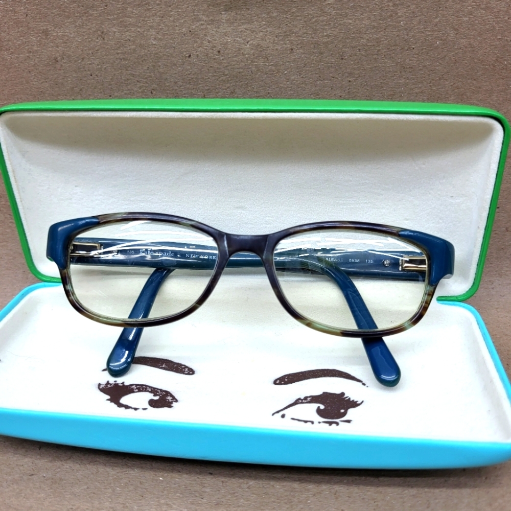 Kate Spade New York Eyeglasses (Alease 0X58) with case